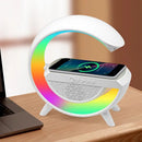 Caixa de Som Bluetooth/Luminária/Carregador - Prático