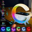 Caixa de Som Bluetooth/Luminária/Carregador - Prático