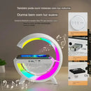 Caixa de Som Bluetooth/Luminária/Carregador - Prático