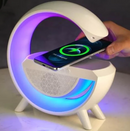 Caixa de Som Bluetooth/Luminária/Carregador - Prático